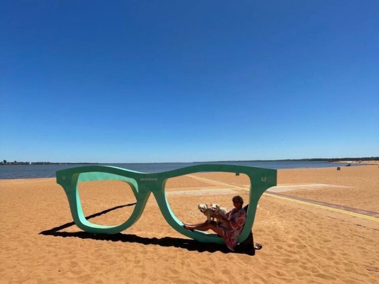Am Strand von Encarnacion
